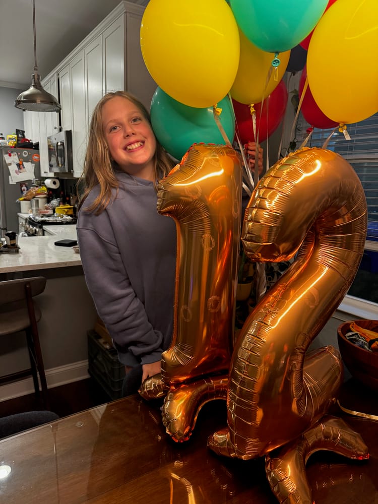 Zoe is Twelve