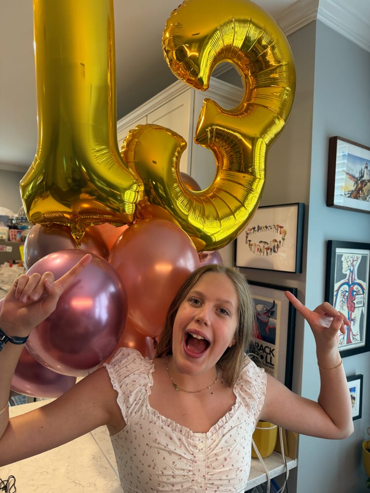 Zoe is Thirteen